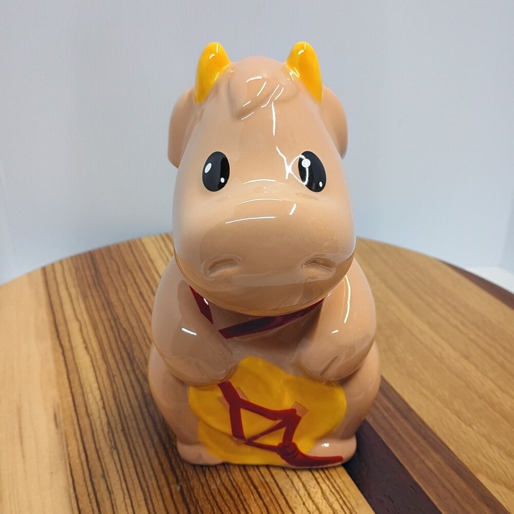 Wells Fargo Year Of The Ox Piggy Bank Children's Piggy Coin Bank Jar Ox Figurine